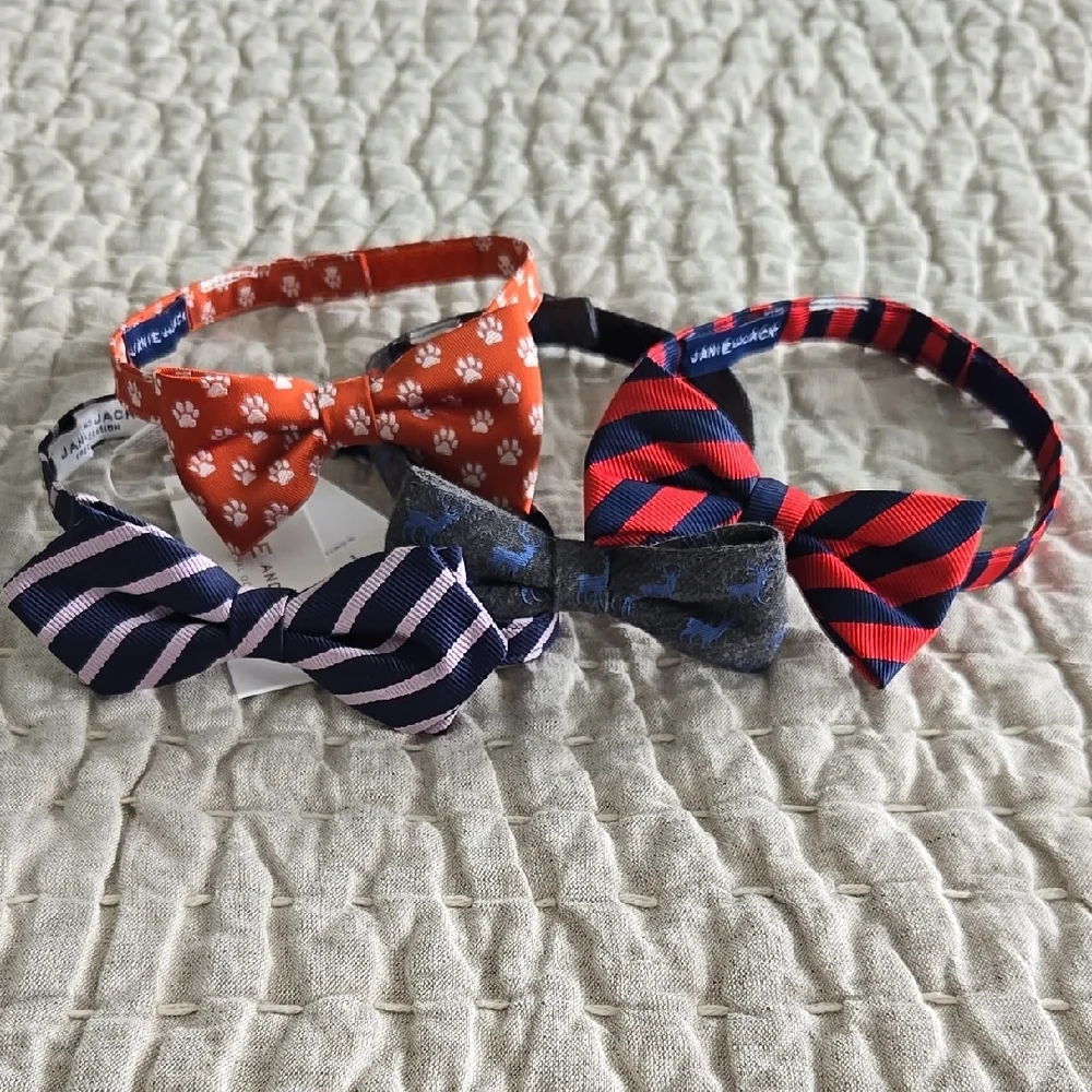 NWT Janie & JACK Bow Tie Set 2-5YEARS